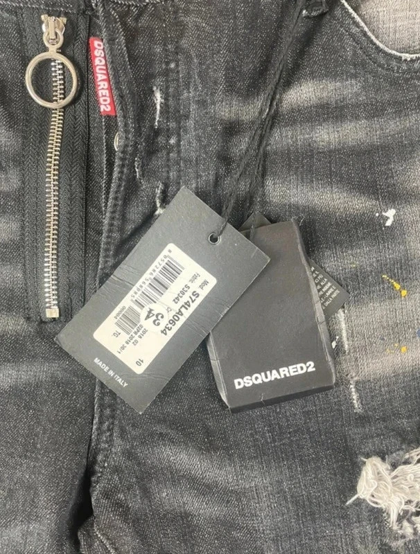 🌸 Dsquared2 grey/black slim fit jeans Size 40/L 🌸 – photo 6